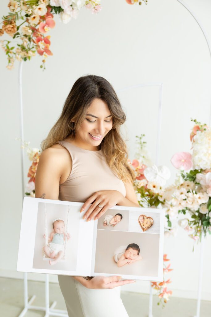 studio maternity in edmonton, wall art and albums.